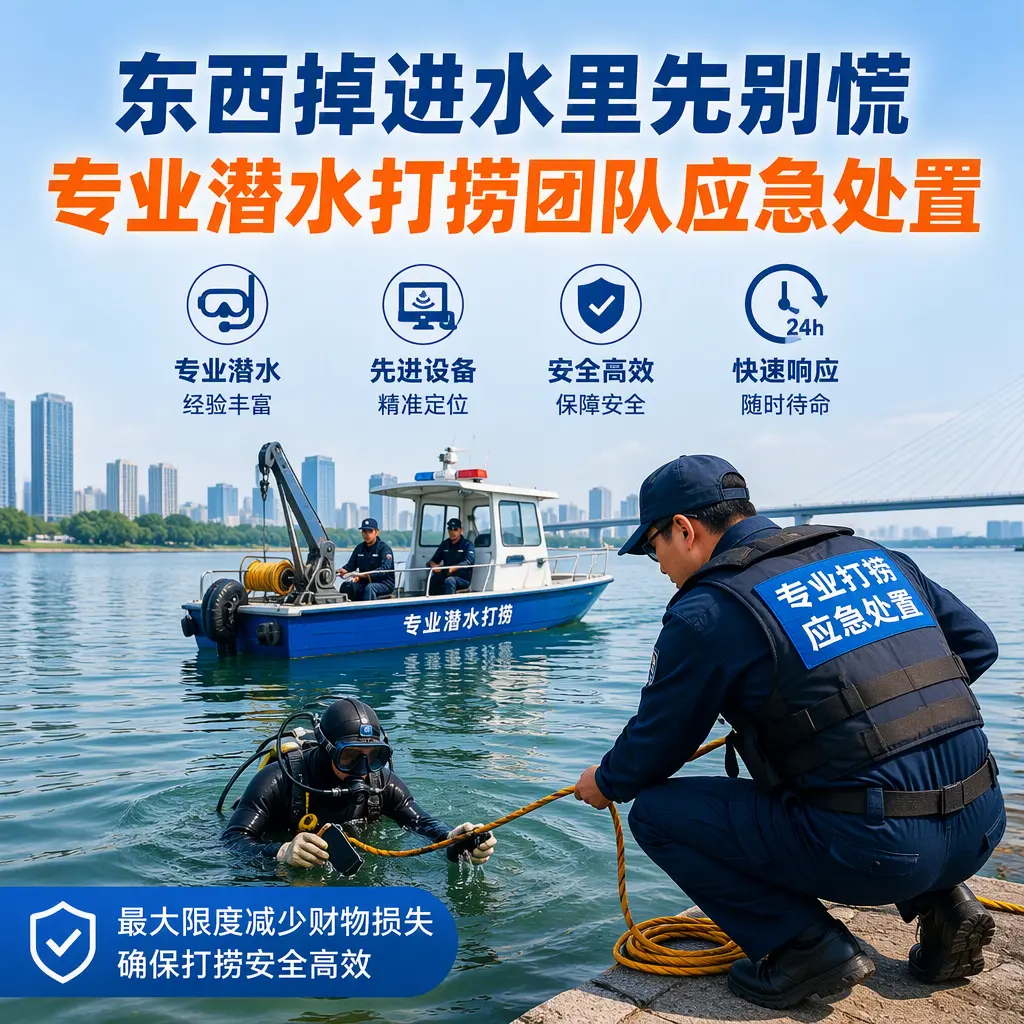 绿园东西掉进水里先别慌,专业潜水打捞团队应急处置